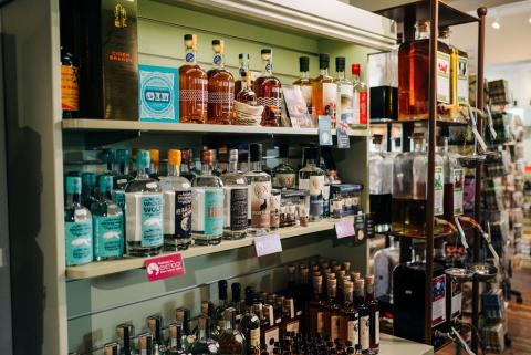 A wide range of Local Spirits